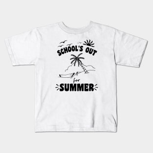 School Out For Summer Kids T-Shirt